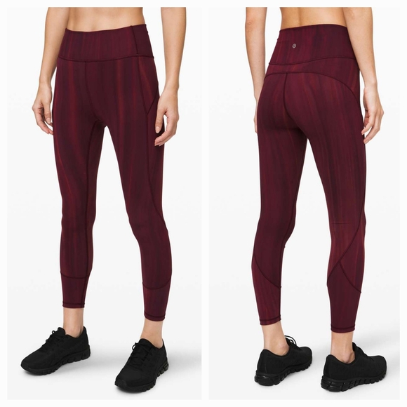 Lululemon In Movement Tight 25"  Sz 2 Style Number: W5CIOS HighRise - Picture 1 of 13